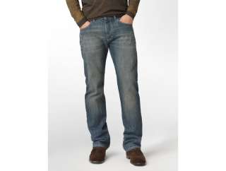 calvin klein mens relaxed straight leg chromium wash easy fit jeans 