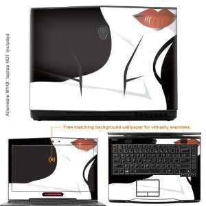   Decal Skin Sticker for Alienware M14X case cover M14X 389 Electronics