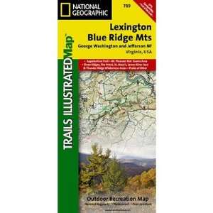   Blue Ridge, G.W. and Jefferson National Forests Map