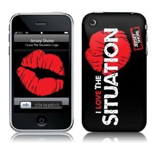   2G 3G 3GS  Jersey Shore  I Love The Situation Logo Skin Electronics