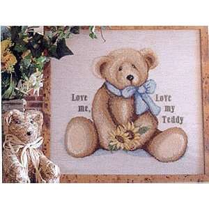  Love Me, Love My Teddy   Cross Stitch Pattern: Arts 