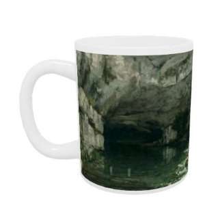 The Grotto of the Loue, 1864 (oil on canvas) by Gustave Courbet   Mug 