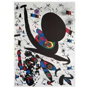  Joan Miro   Xxieme Siecle  Untitled Lithograph