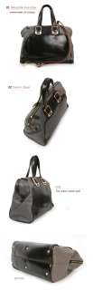   KOREA GENUINE LEATHER Hobo Handbags Tote Shoulder Bag [B1063]  