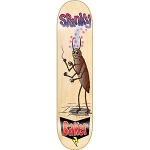  Baker Long Bugs Skateboard Deck   8.19