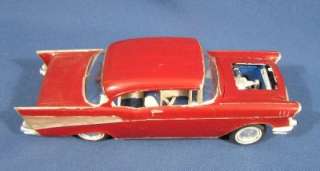 Vintage Built Up 57 Chevy AMT Model Car Kit  