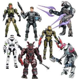  *Pre Order* Halo Series 8 Action Figures Set of 7: Toys 