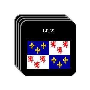  Picardie (Picardy)   LITZ Set of 4 Mini Mousepad 