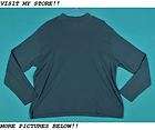 Lane Bryant Size 22 3X 24W Green Shirt Top Blouse  