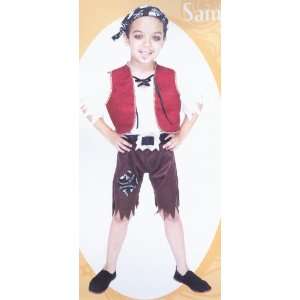  Seven Seas Sam Toddler Costume: Toys & Games