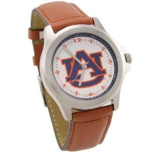  Auburn Tigers Mens Brown Leather Rookie Watch Sports 