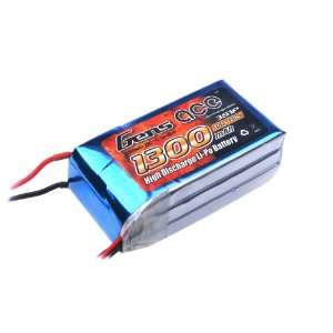    Gens ace 1300mah 3S1P 11.1V 25C Lipo battery pack Toys & Games