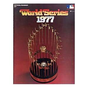 1977 World Series Official Program: Everything Else
