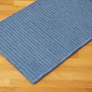   Mills SC58 Solid Chenille Rectangle Blue Ice Kids / Juvenile Rug: Baby