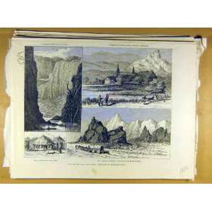  1884 Bechuana Land Sketches Boer Africa Kalahari
