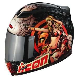  Icon Airframe Full Face Motorcycle Helmet Pleasuredome XL 