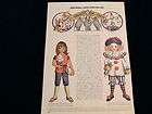1957 Betsy McCall Uncut PAPER DOLL Gets A New Pet  