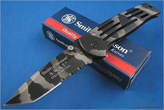   Special Urban Camo 440C Stainless Knife Brand NEW SW3500CS  