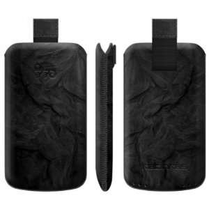  KATINKAS Premium Leather Case for iPhone 4 washed   black 