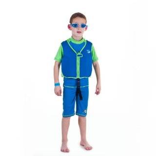 Boys swim vest Learn to Swim Flotation Jackets size Large kids age 6 7 