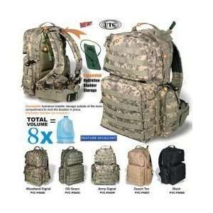  Leapers UTG Tactical 3 Day Molle Assault Back Pack Black 