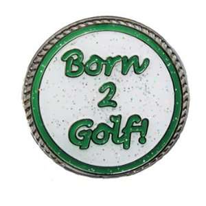  Navika KICKS CANDY Born 2 Golf Glitzy Ball Marker with 
