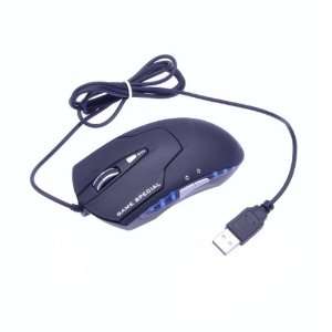  Wired USB Gaming Game Optical Mouse Black for Laptop PC 
