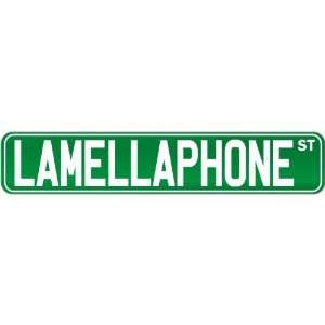  New  Lamellaphone St .  Street Sign Instruments