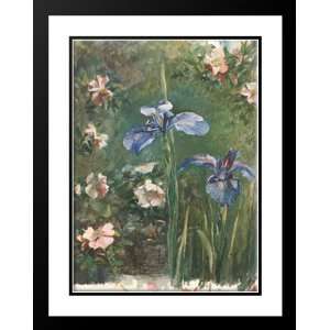  LaFarge, John 28x36 Framed and Double Matted Wild Roses 