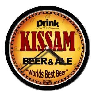  KISSAM beer and ale cerveza wall clock: Everything Else