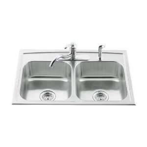  Toccata Double Equal Self Rimming Kitchen Sink