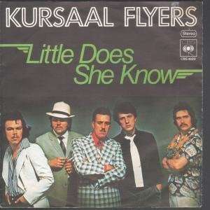   SHE KNOW 7 INCH (7 VINYL 45) GERMAN CBS 1976 KURSAAL FLYERS Music
