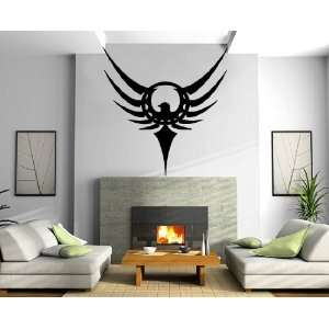  Eagle with Spread Wings American Symbol Animal Tribal 