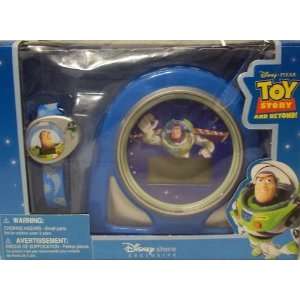 com Toy Story and Beyond Buzz Lightyear Cosmic Alarm Clock and Watch 