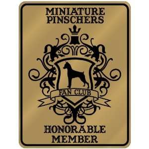  New  Miniature Pinschers Fan Club   Honorable Member 