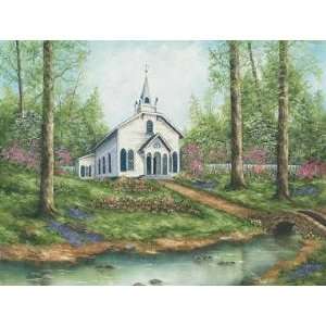  Country Church (Canv)    Print