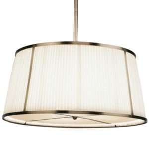 Chase 25.5 Inch Single Pendant with Framed Shade  R097669 Finish with 