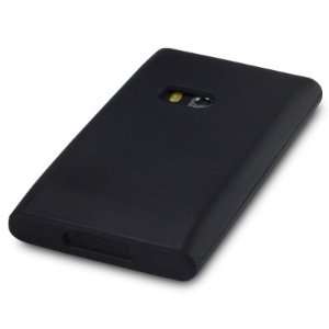  NOKIA N9 SILICONE CASE   BLACK, WITH QUBITS BRANDED 
