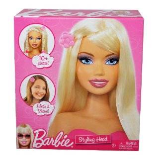    Barbie Fashionistas Swappin Styles Doll Head: Toys & Games