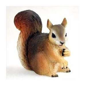  Squirrel Figurine   Red