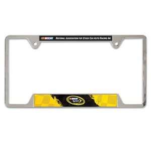  NASCAR Metal License Plate Frame: Sports & Outdoors