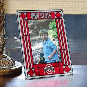  Ohio State Buckeyes Art Glass Picture Frame Sports 