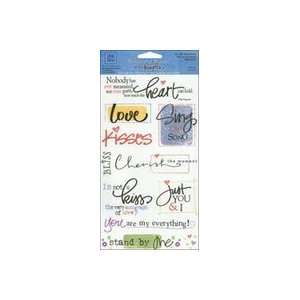  C Thru Wonderful Word Stickers 10.25x5 pc its All About 