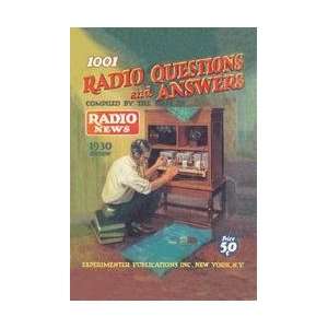  1001 Radio Questions and Answers 12x18 Giclee on canvas 