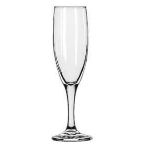 CASE OF 12 Glass Champagne Flute   4 1/2 oz  Kitchen 