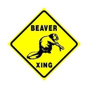  BEAVER CROSSING sign * street animal zoo: Home & Kitchen