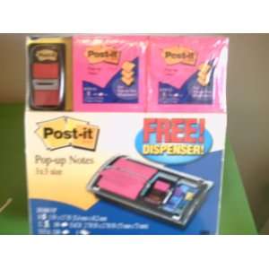 Post Dispenser set with pop up note new 