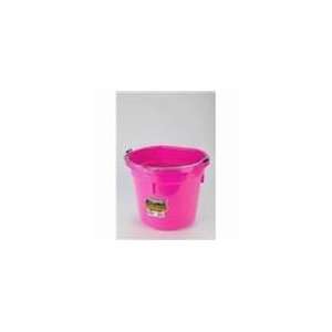  Miller Mfg 20 Qt. Flatback Bucket Hot Pink Health 