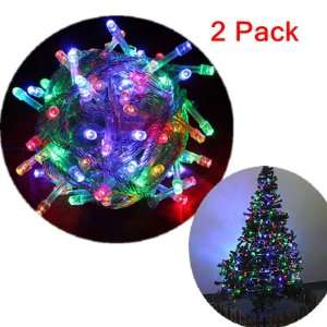  (2 Pack)100 LED 33ft Connectable String Fairy Light for 