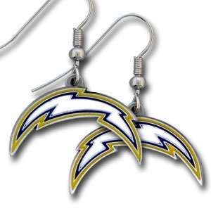    NFL Dangling Earrings   San Diego Chargers Logo